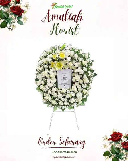 Krans Bunga Duka Jatirejoyoso